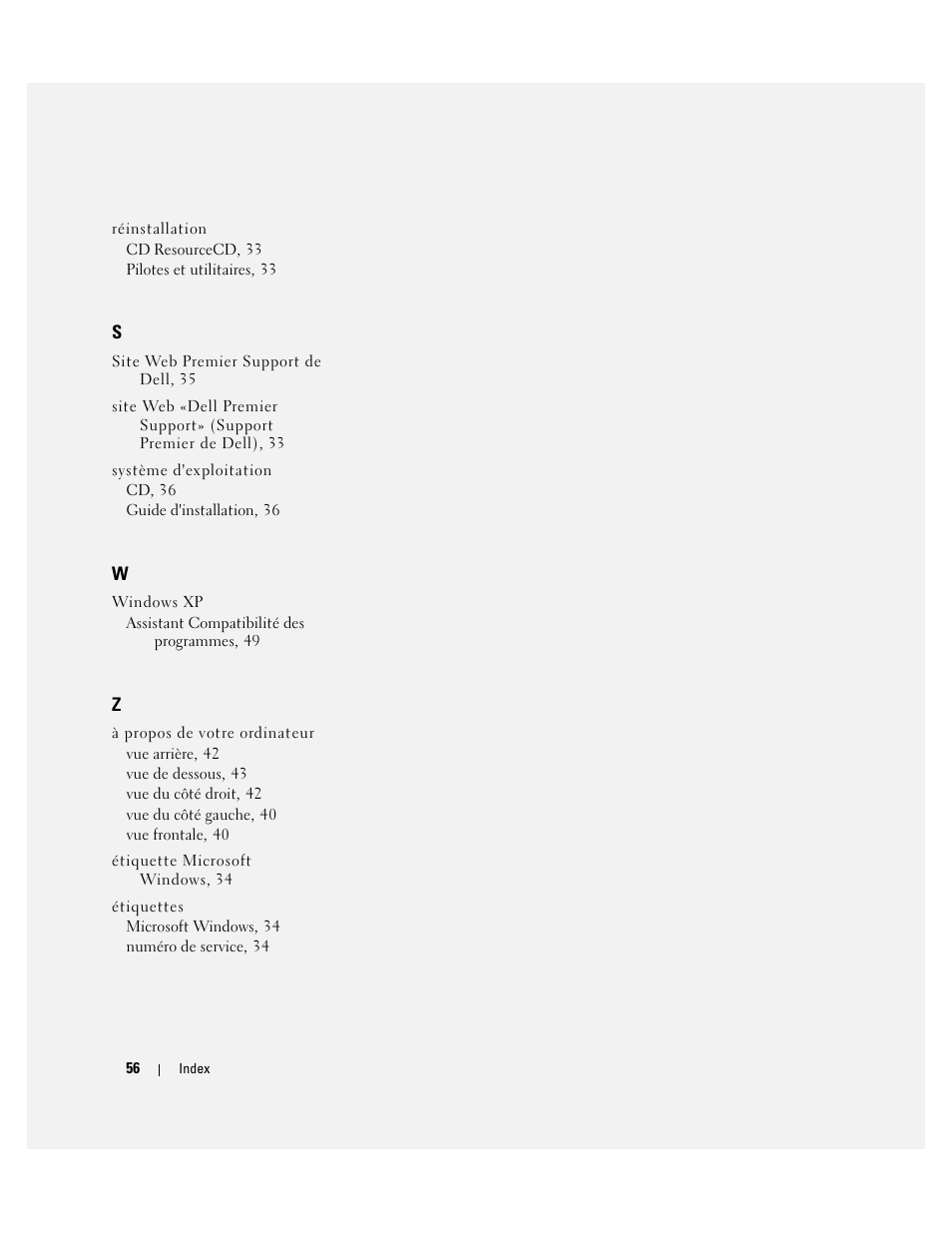Dell Latitude D410 User Manual | Page 56 / 110