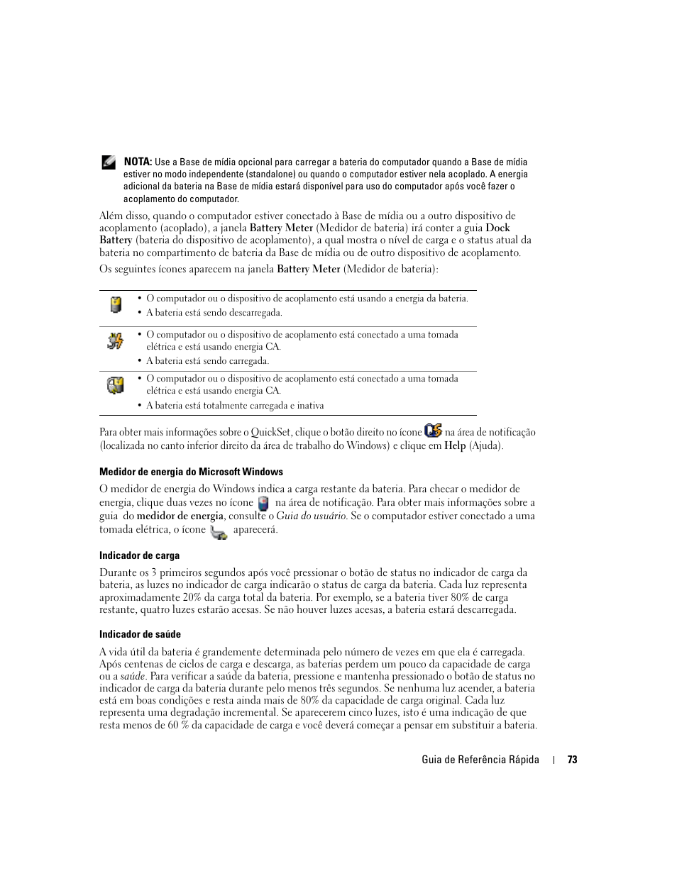 Dell Latitude D410 User Manual | Page 73 / 110