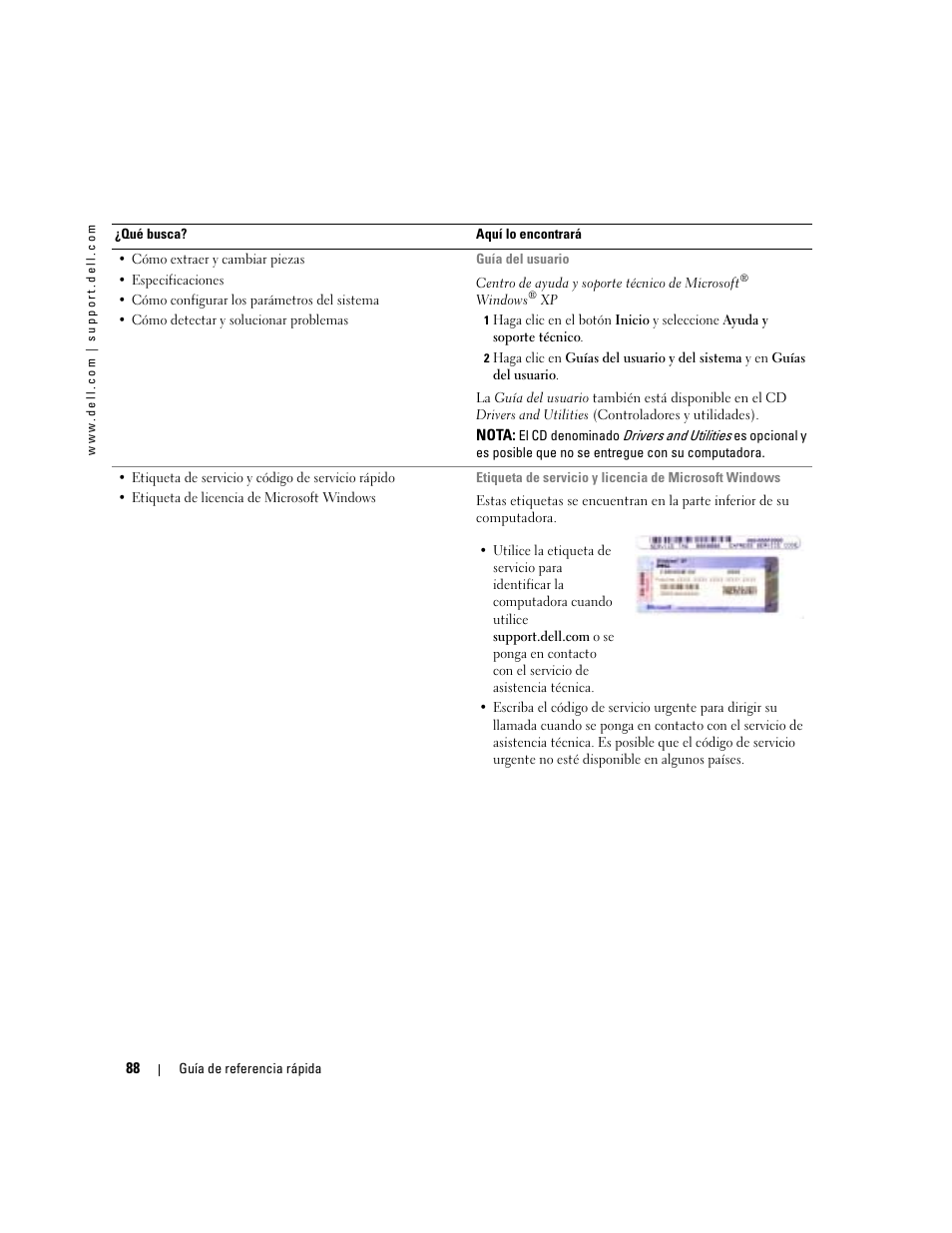 Dell Latitude D410 User Manual | Page 88 / 110