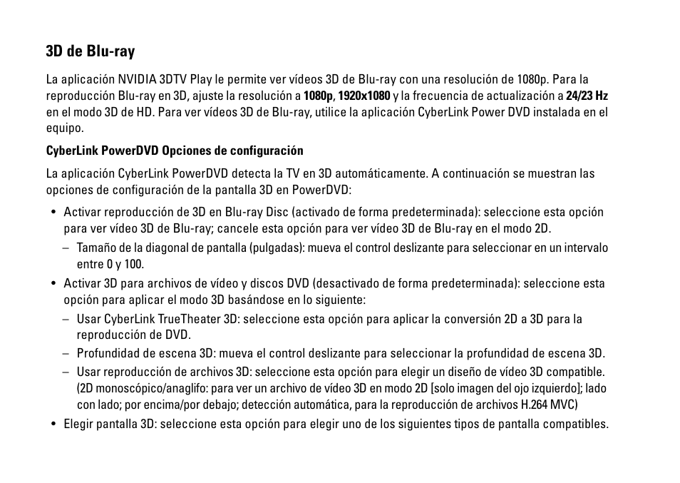 3d de blu-ray | Dell XPS 15 (L501X, Late 2010) User Manual | Page 34 / 36