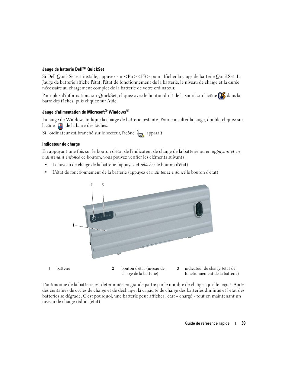 Dell Latitude D620 ATG User Manual | Page 39 / 98