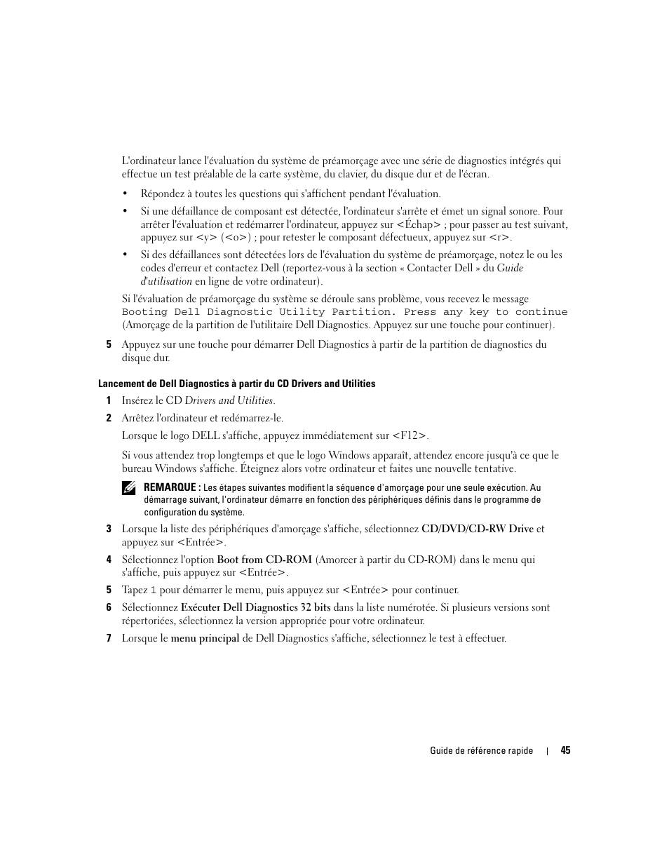 Dell Latitude D620 ATG User Manual | Page 45 / 98