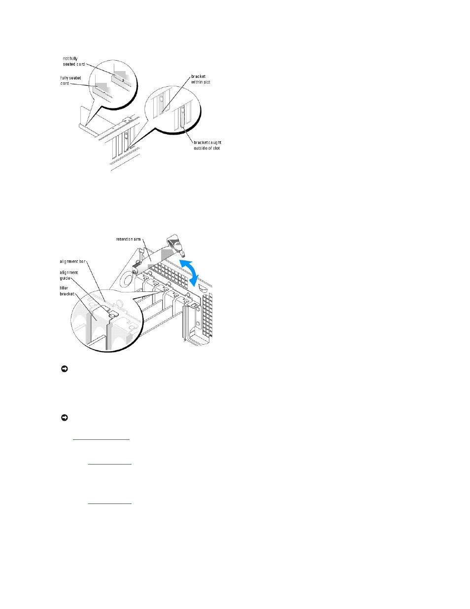 Removing a pci card | Dell Dimension 8400 User Manual | Page 14 / 47