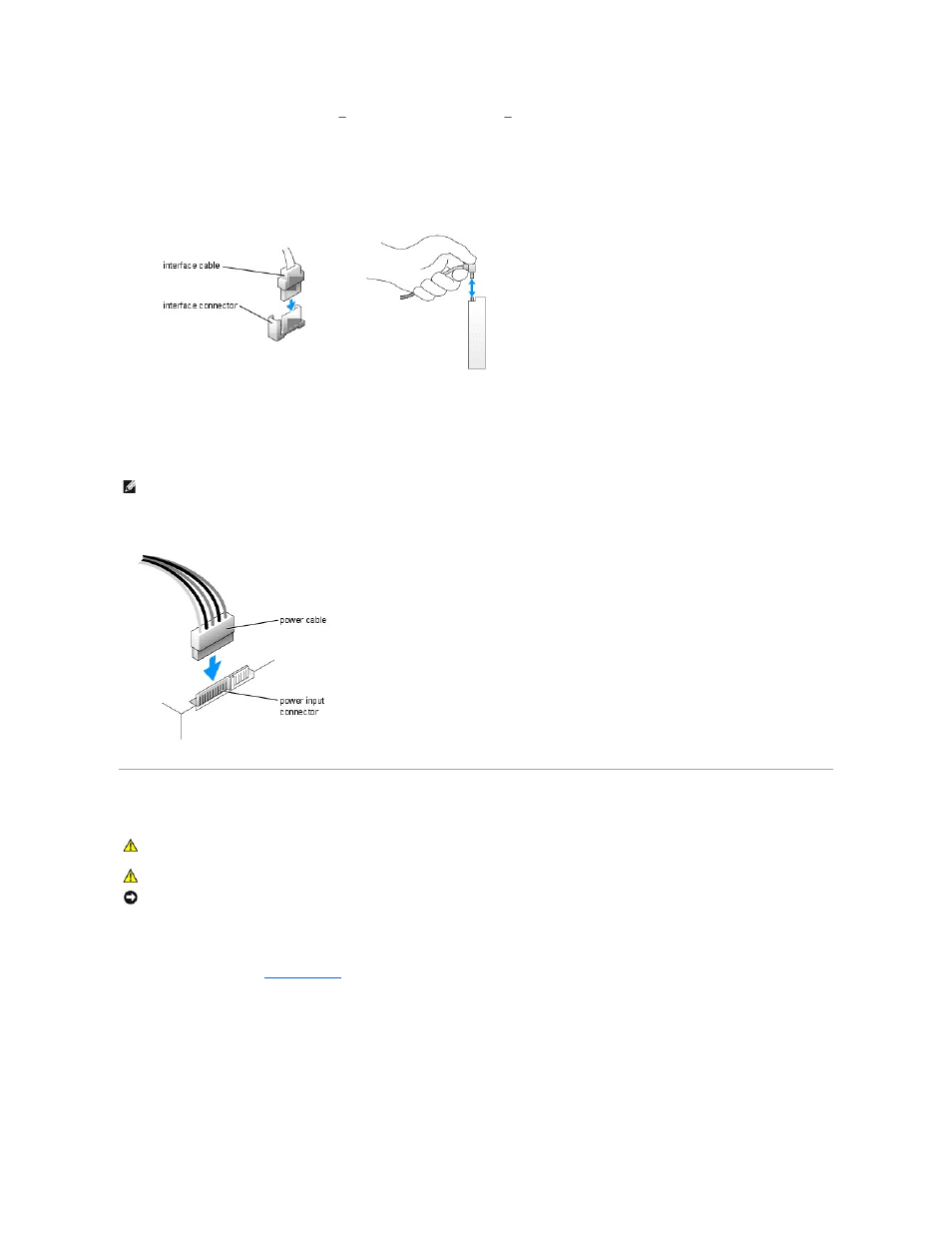 Hard drive, Removing a hard drive | Dell Dimension 8400 User Manual | Page 19 / 47