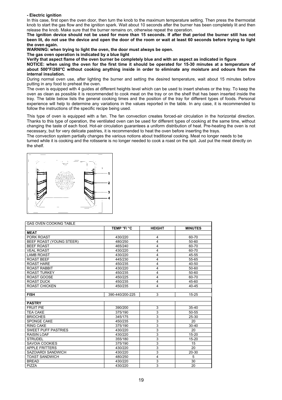 Bertazzoni H304GGVVI User Manual | Page 19 / 27