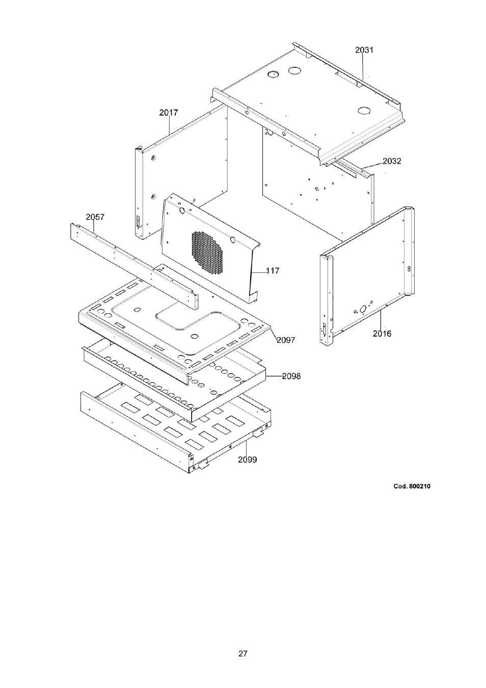 Bertazzoni H304GGVVI User Manual | Page 27 / 27