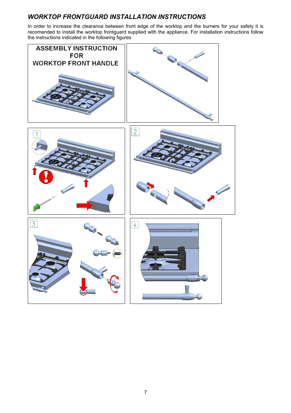 Bertazzoni H304GGVVI User Manual | Page 7 / 27