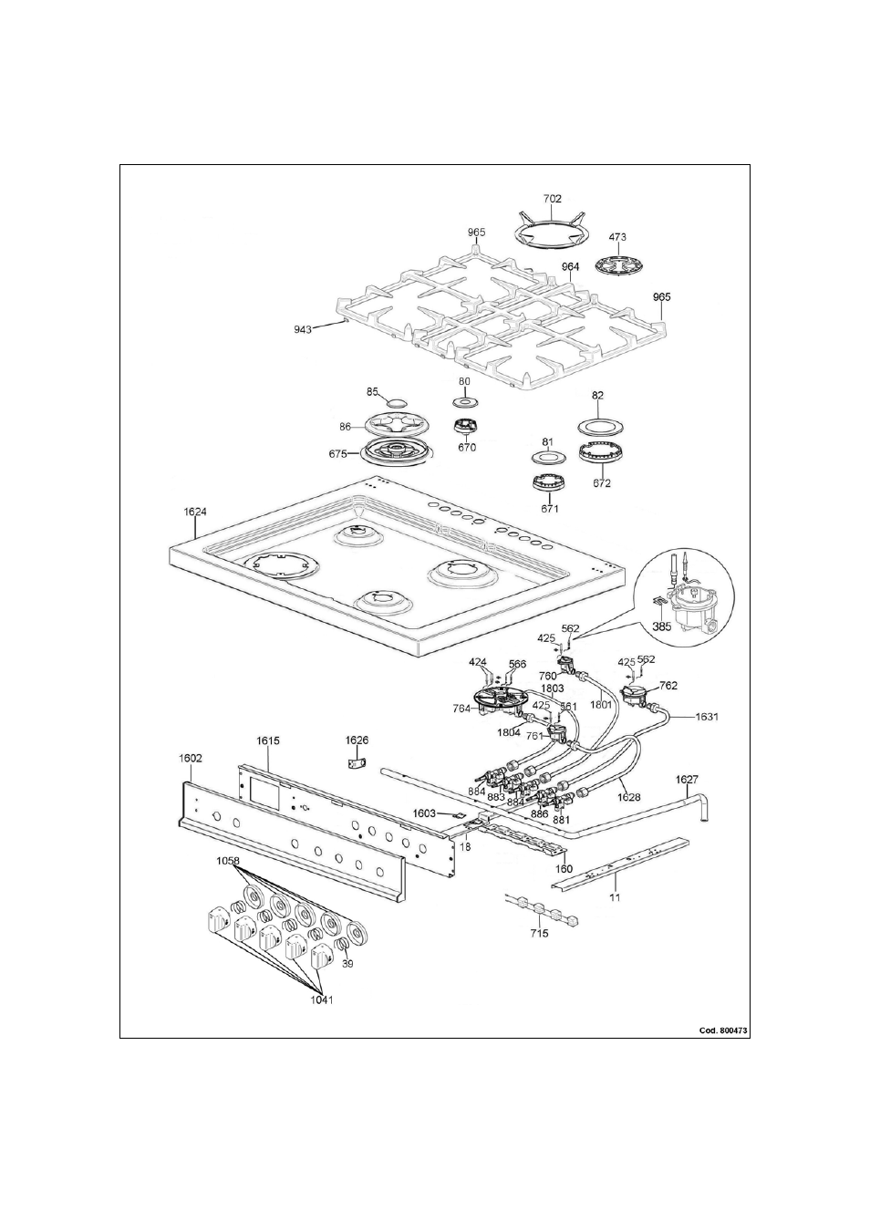 Bertazzoni A304GGVXE User Manual | Page 35 / 44