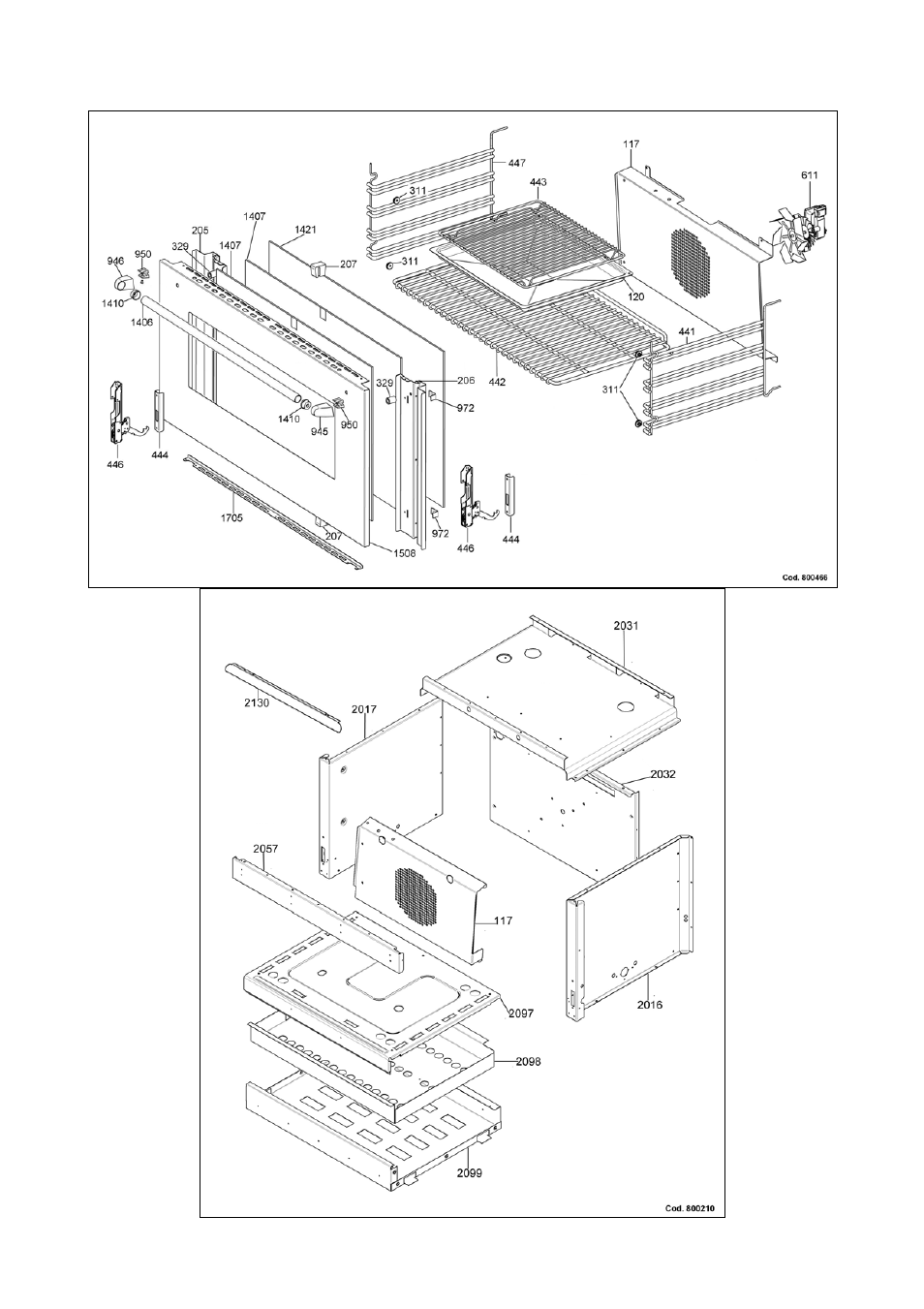 Bertazzoni A304GGVXE User Manual | Page 43 / 44