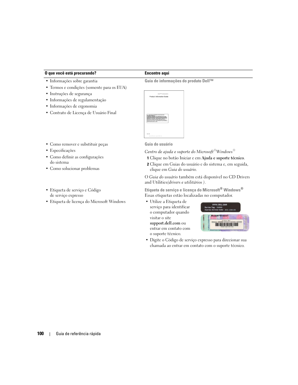 Dell Precision 490 User Manual | Page 100 / 190