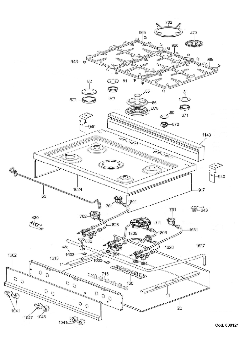 Bertazzoni Z36500X User Manual | Page 14 / 16