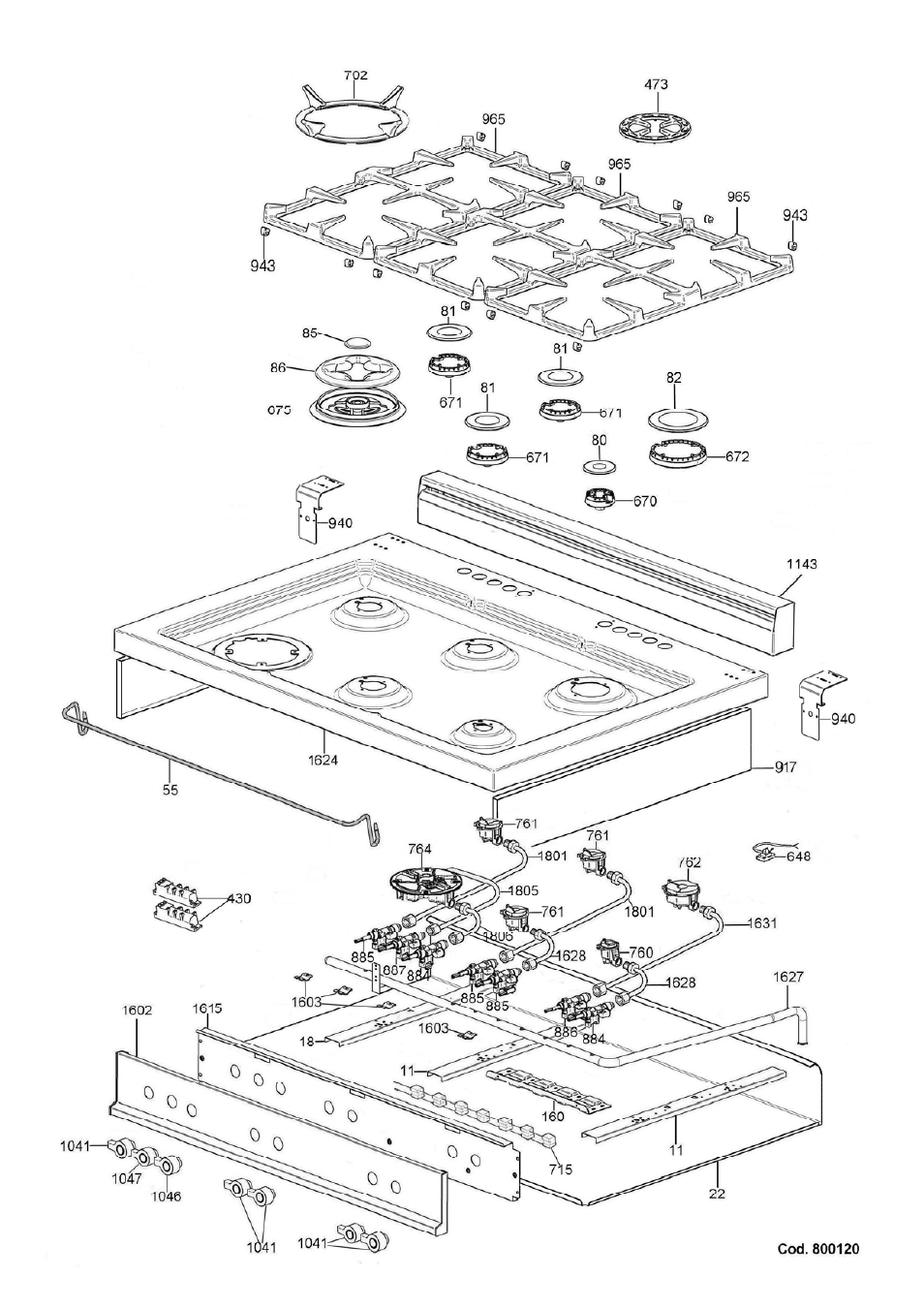 Bertazzoni Z36500X User Manual | Page 15 / 16