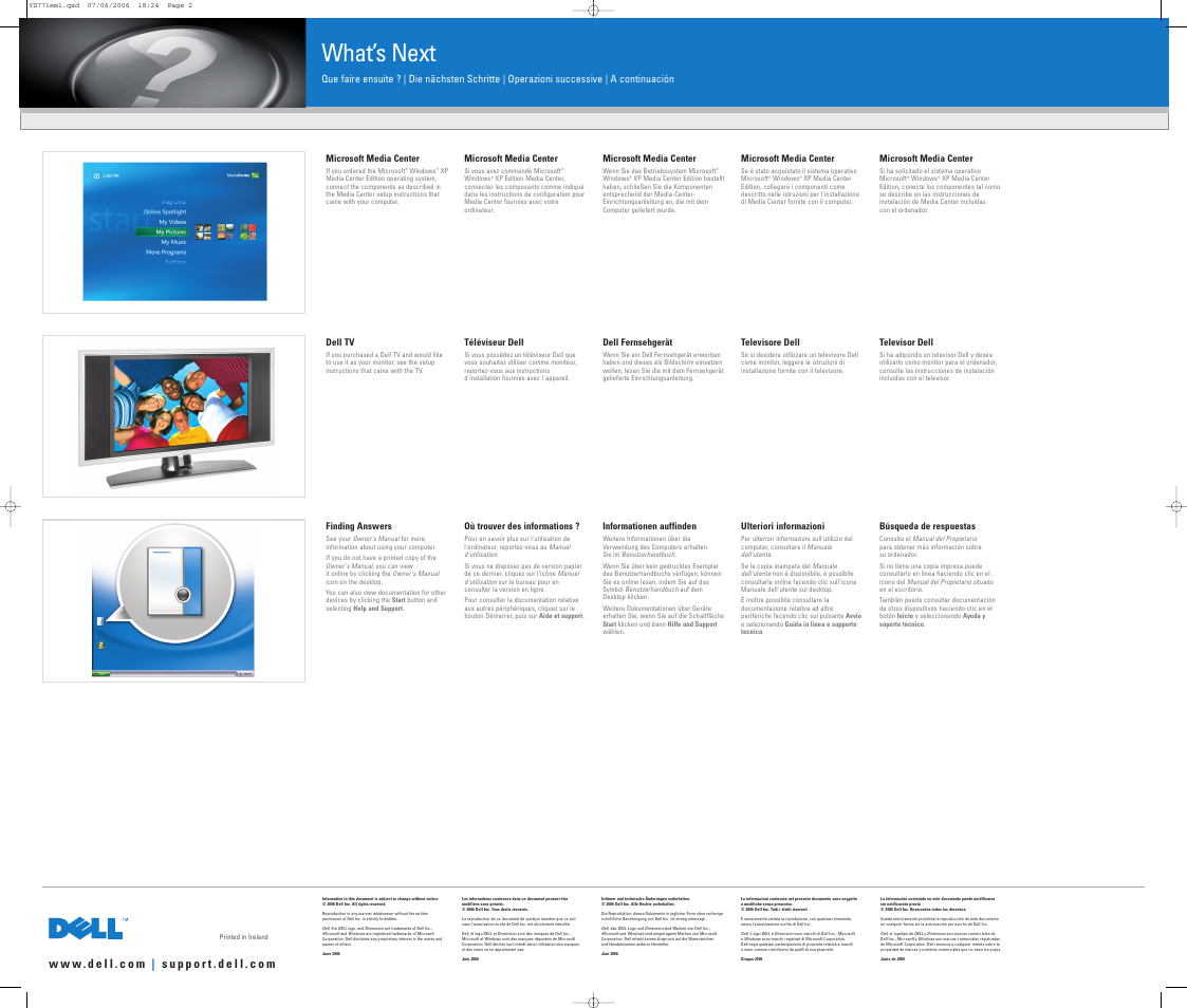 What’s next | Dell Dimension 5150C User Manual | Page 2 / 2
