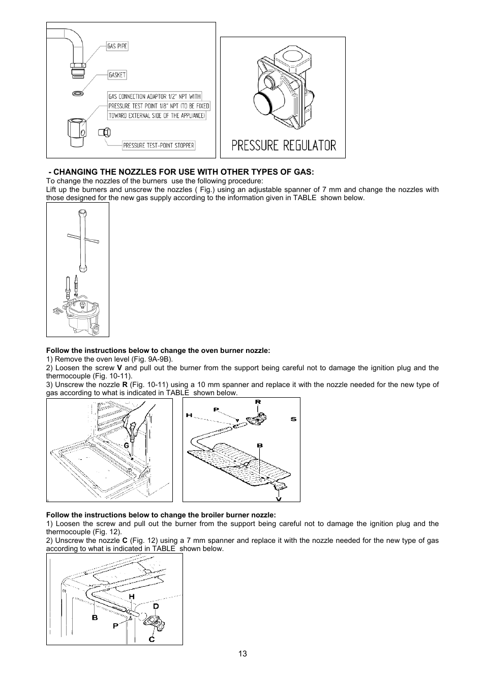 Bertazzoni H366GGVNE User Manual | Page 13 / 32