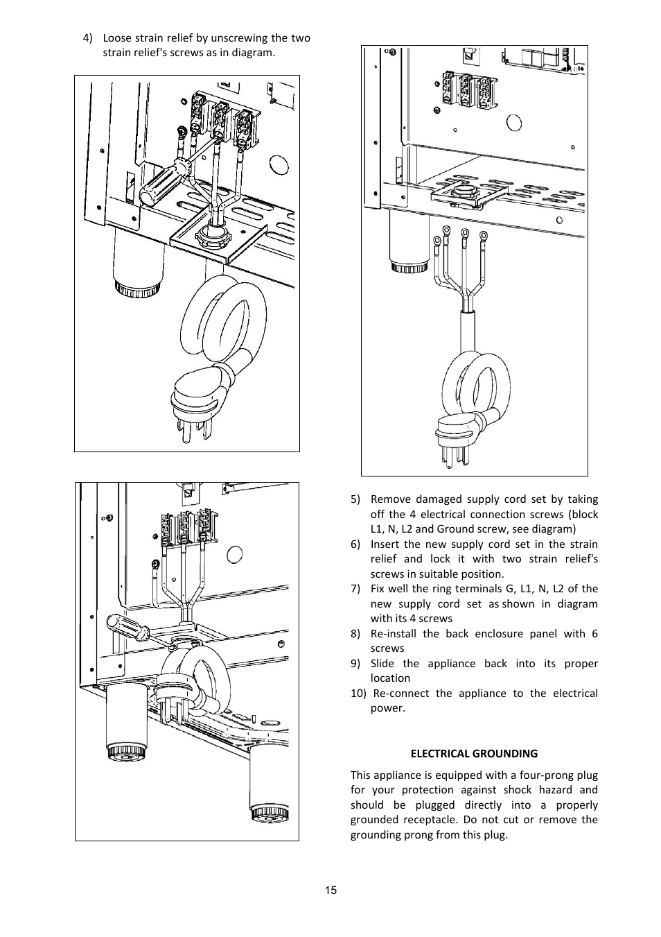 Bertazzoni X304PIRVE User Manual | Page 15 / 48