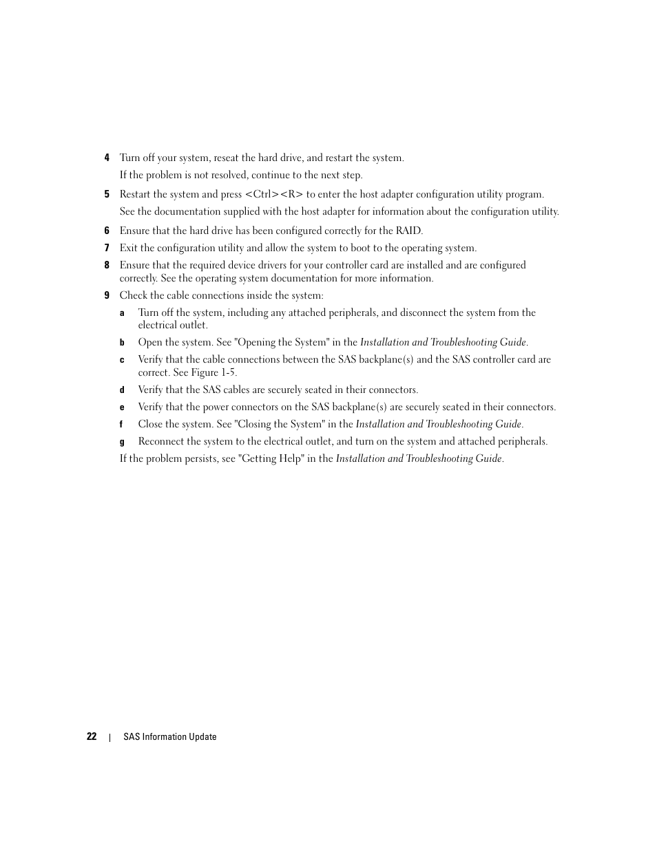 Drives, skip to step 9. f | Dell PowerEdge 6850 User Manual | Page 24 / 178