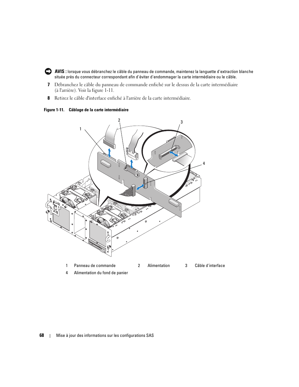 Ir la figure 1-11 | Dell PowerEdge 6850 User Manual | Page 70 / 178