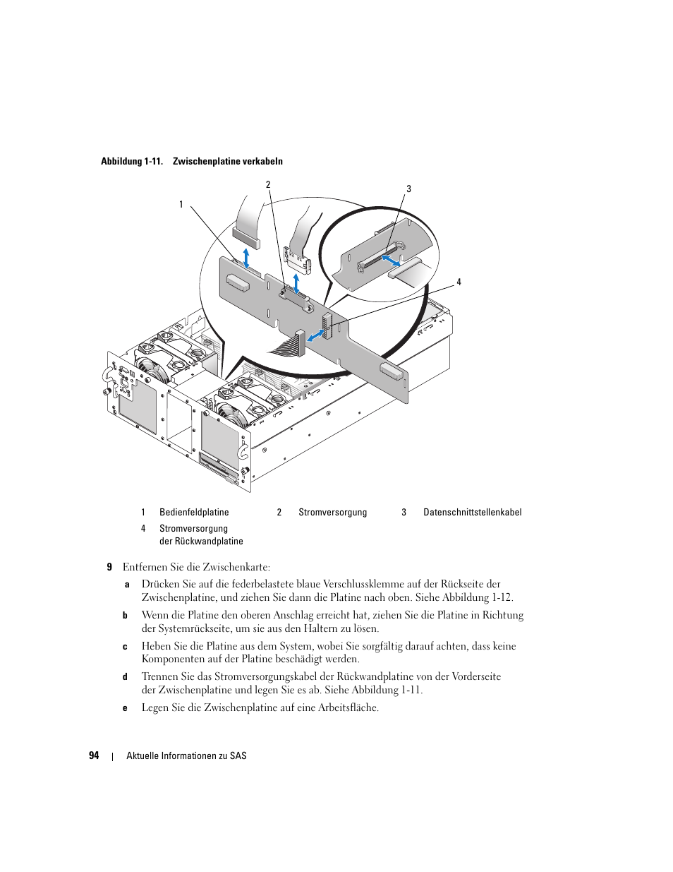 Siehe abbildung 1-11 | Dell PowerEdge 6850 User Manual | Page 96 / 178