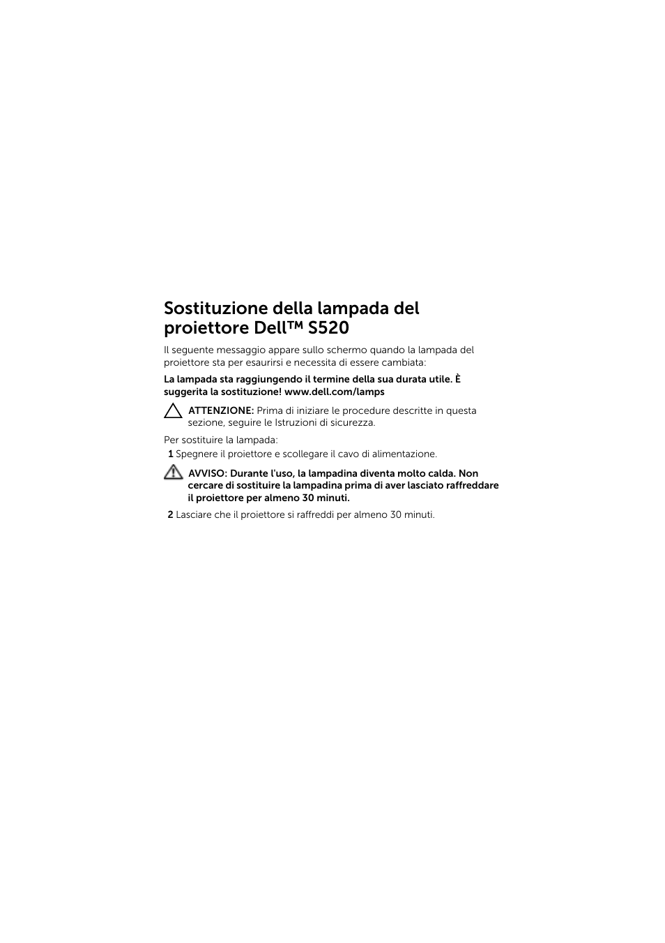 Dell S520 Projector User Manual | Page 19 / 42