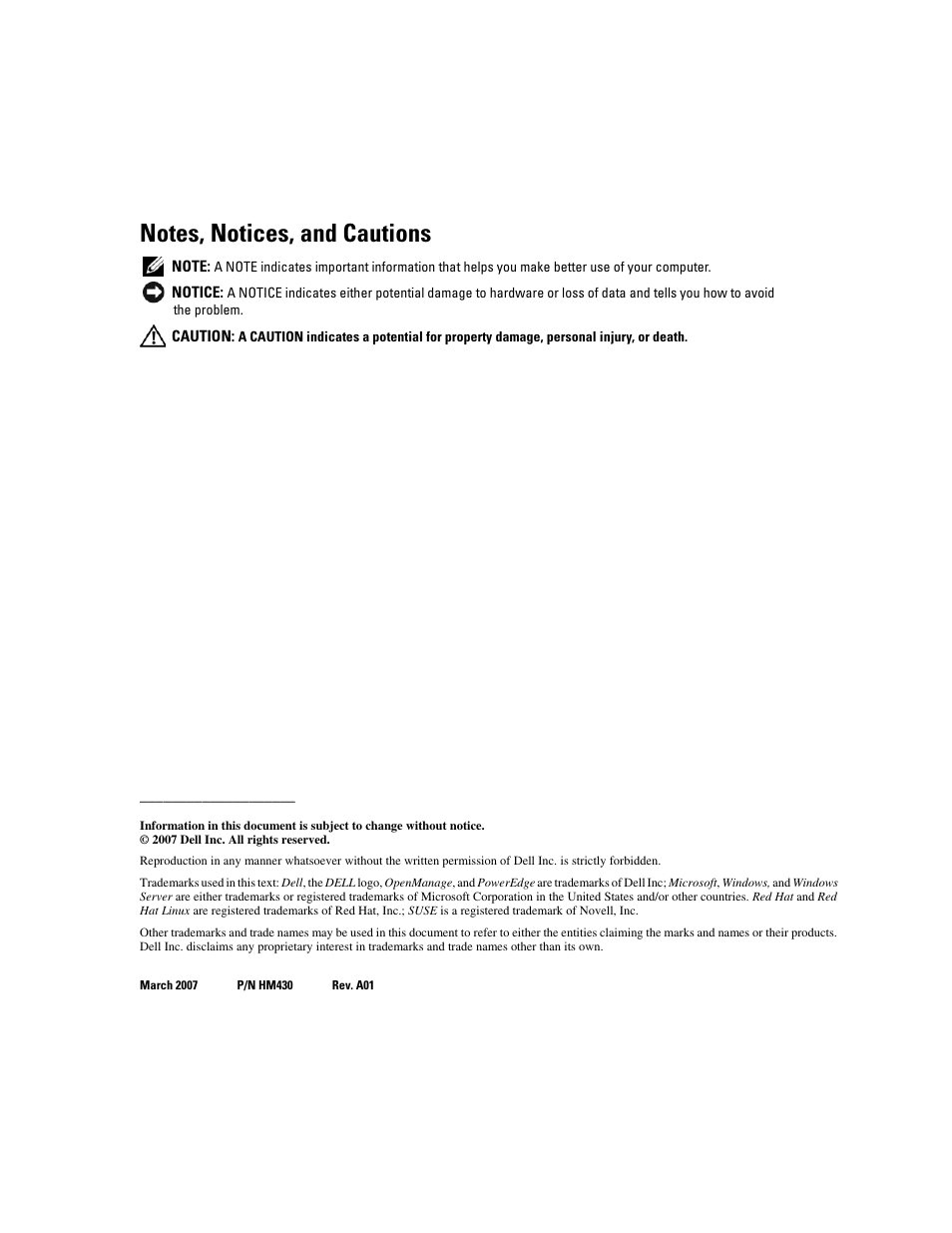 Dell PowerEdge SC1435 User Manual | Page 4 / 54