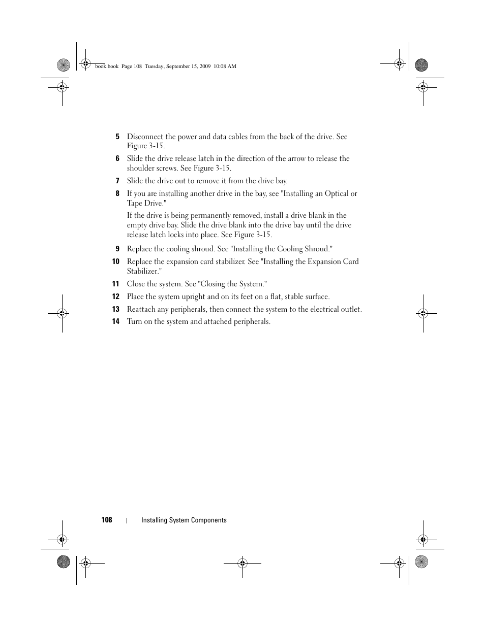 Dell PowerEdge T610 User Manual | Page 108 / 206