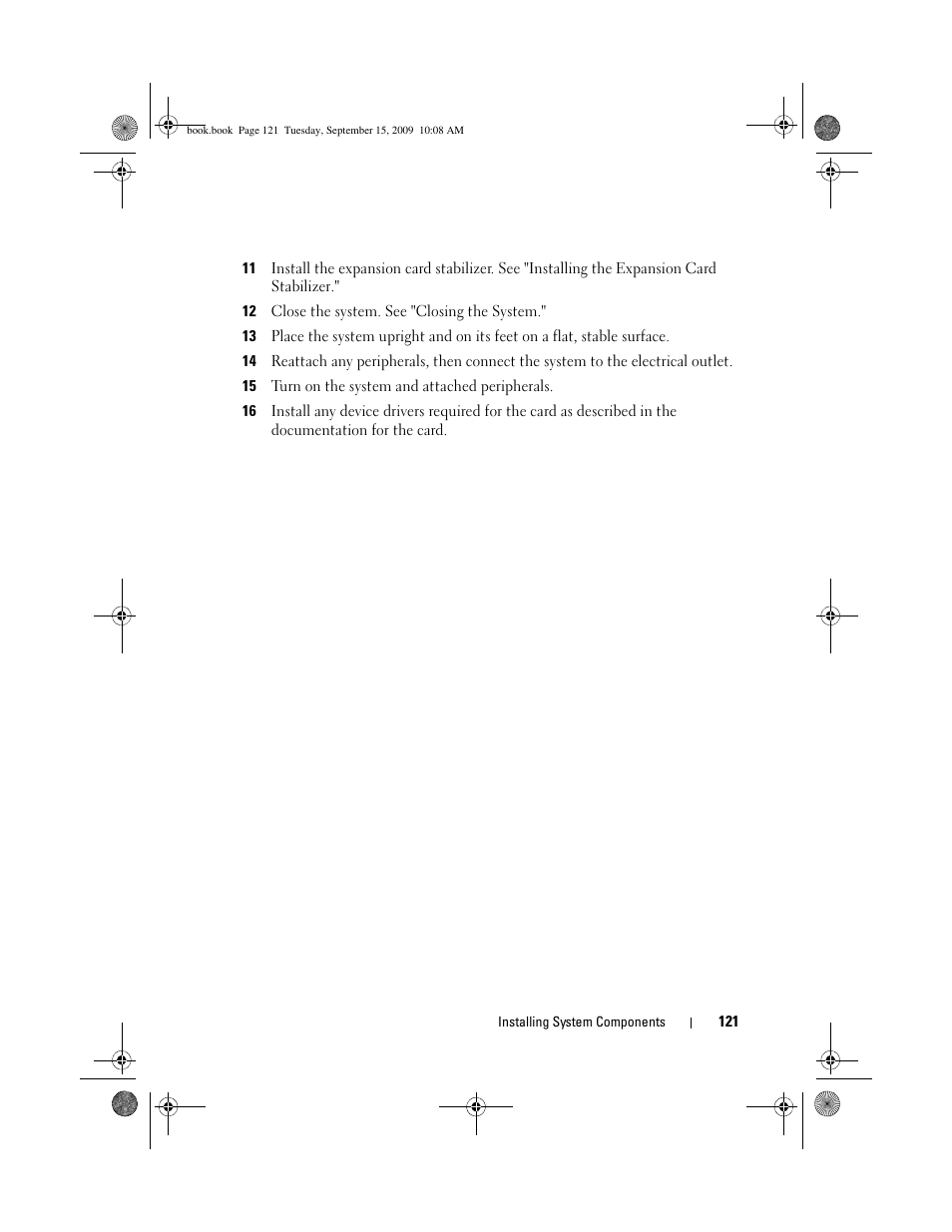 Dell PowerEdge T610 User Manual | Page 121 / 206