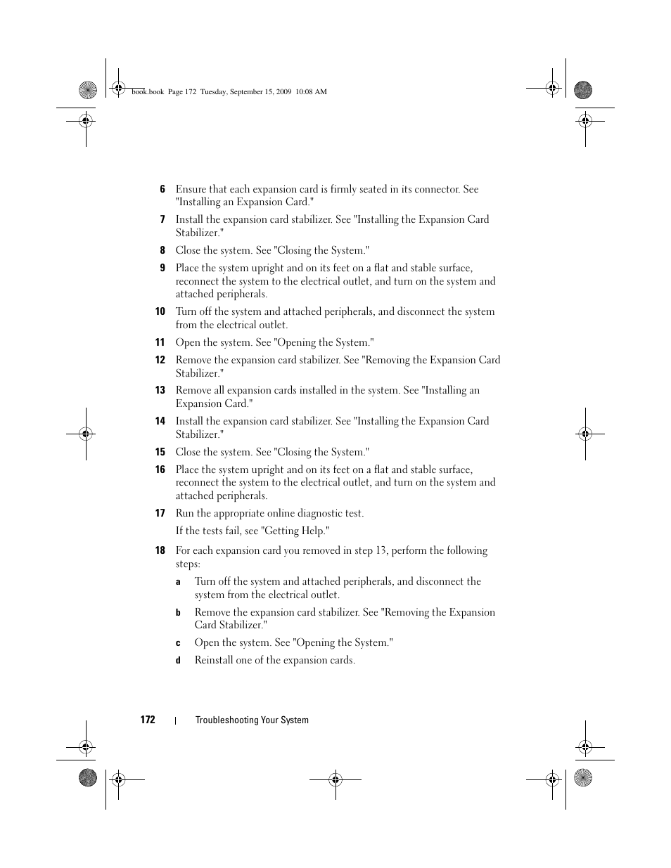 Dell PowerEdge T610 User Manual | Page 172 / 206