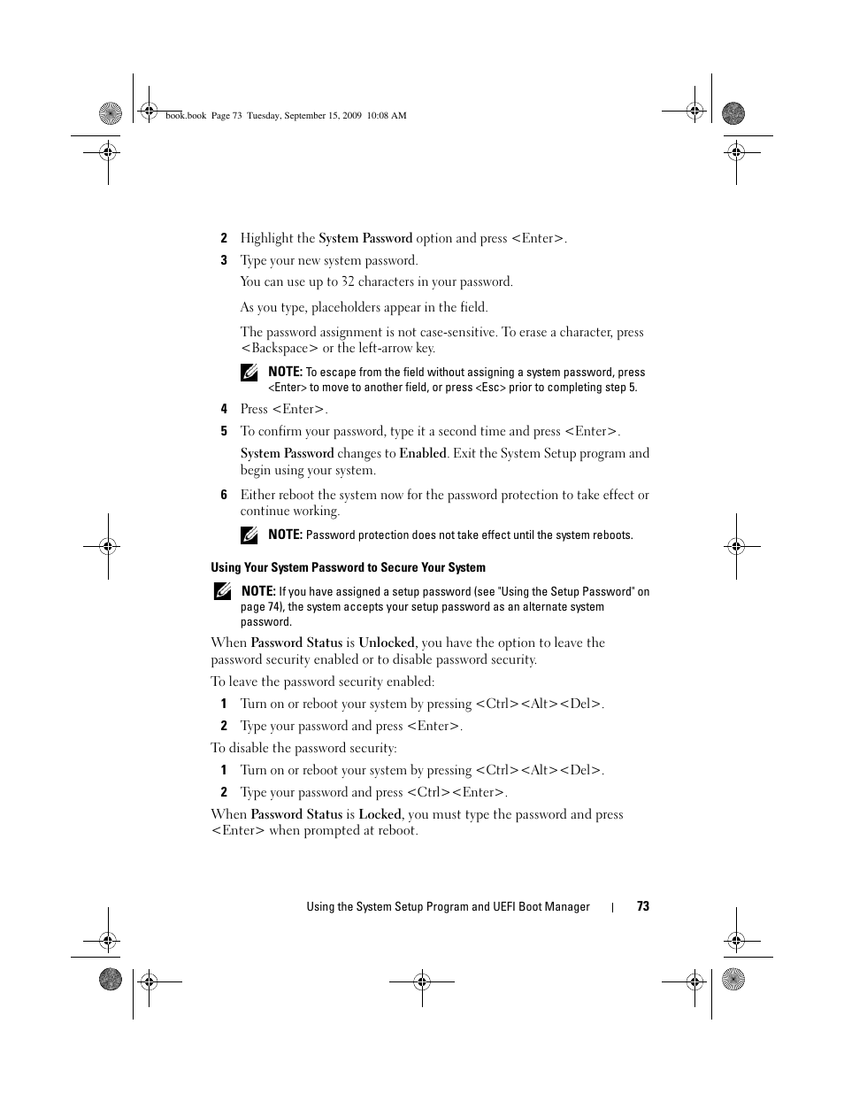 Dell PowerEdge T610 User Manual | Page 73 / 206