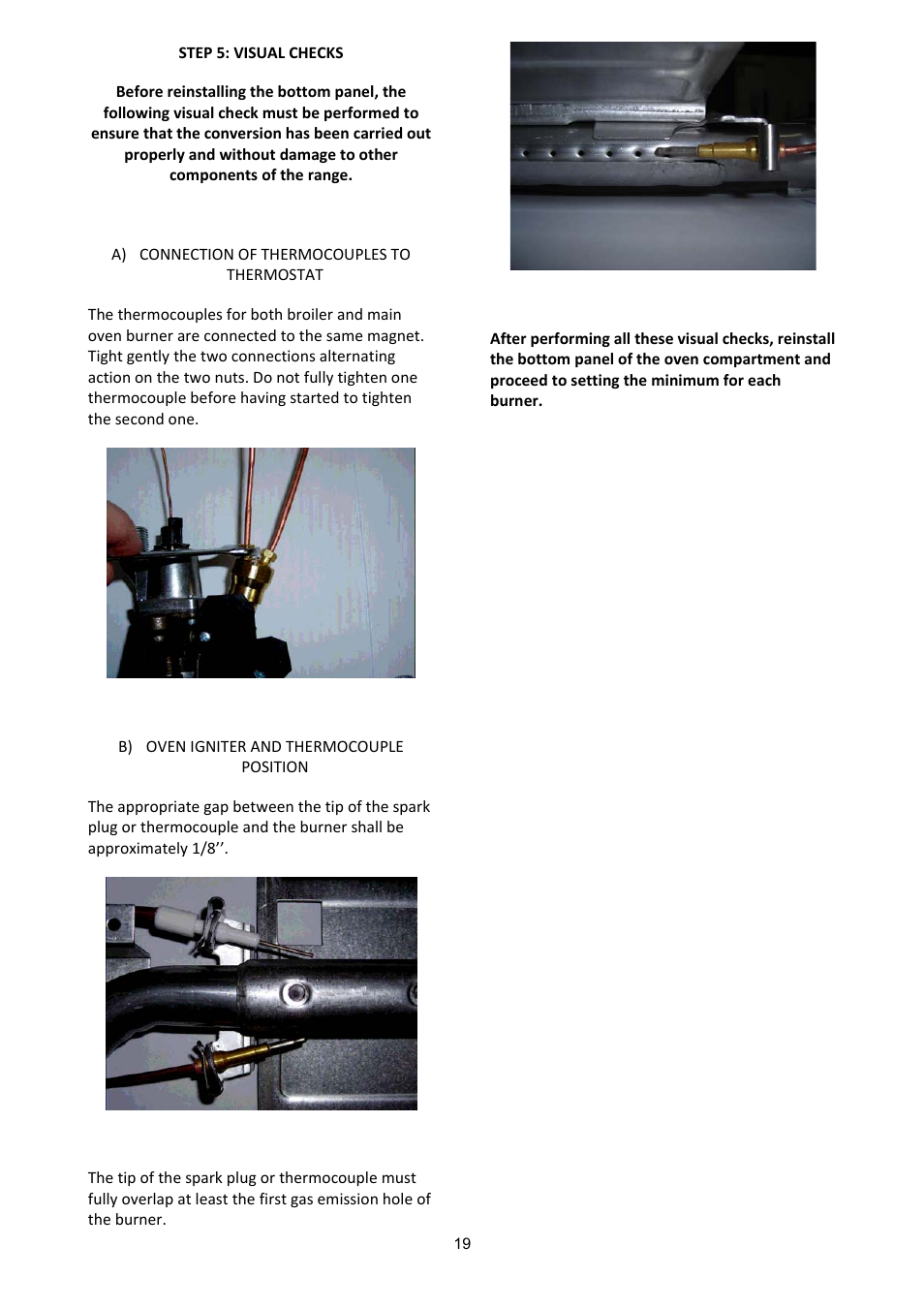 Bertazzoni A304GGVXT/002 User Manual | Page 19 / 46