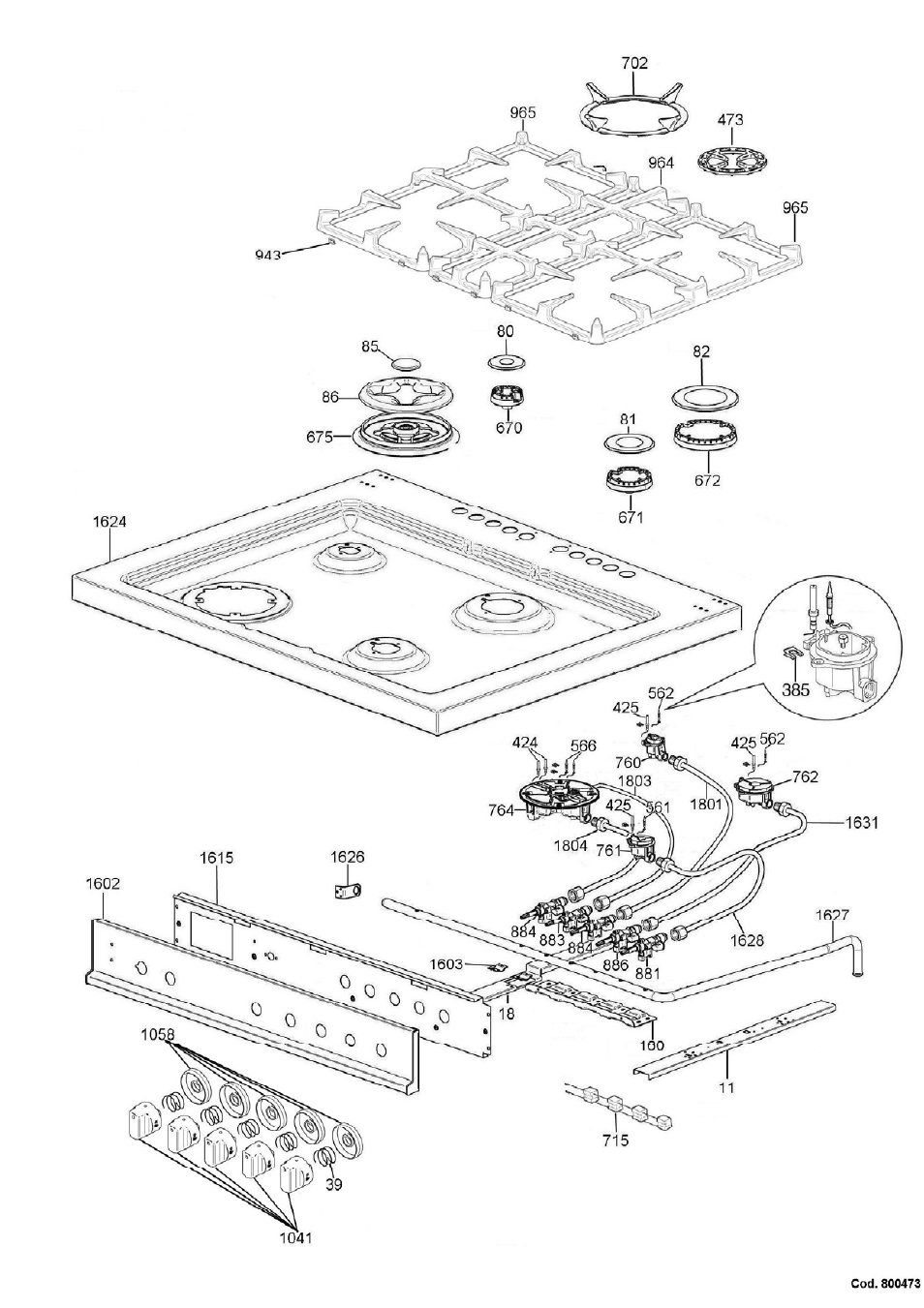 Bertazzoni A304GGVXT/002 User Manual | Page 37 / 46