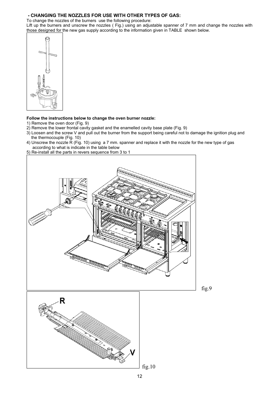 Bertazzoni X486GGGVX User Manual | Page 12 / 36