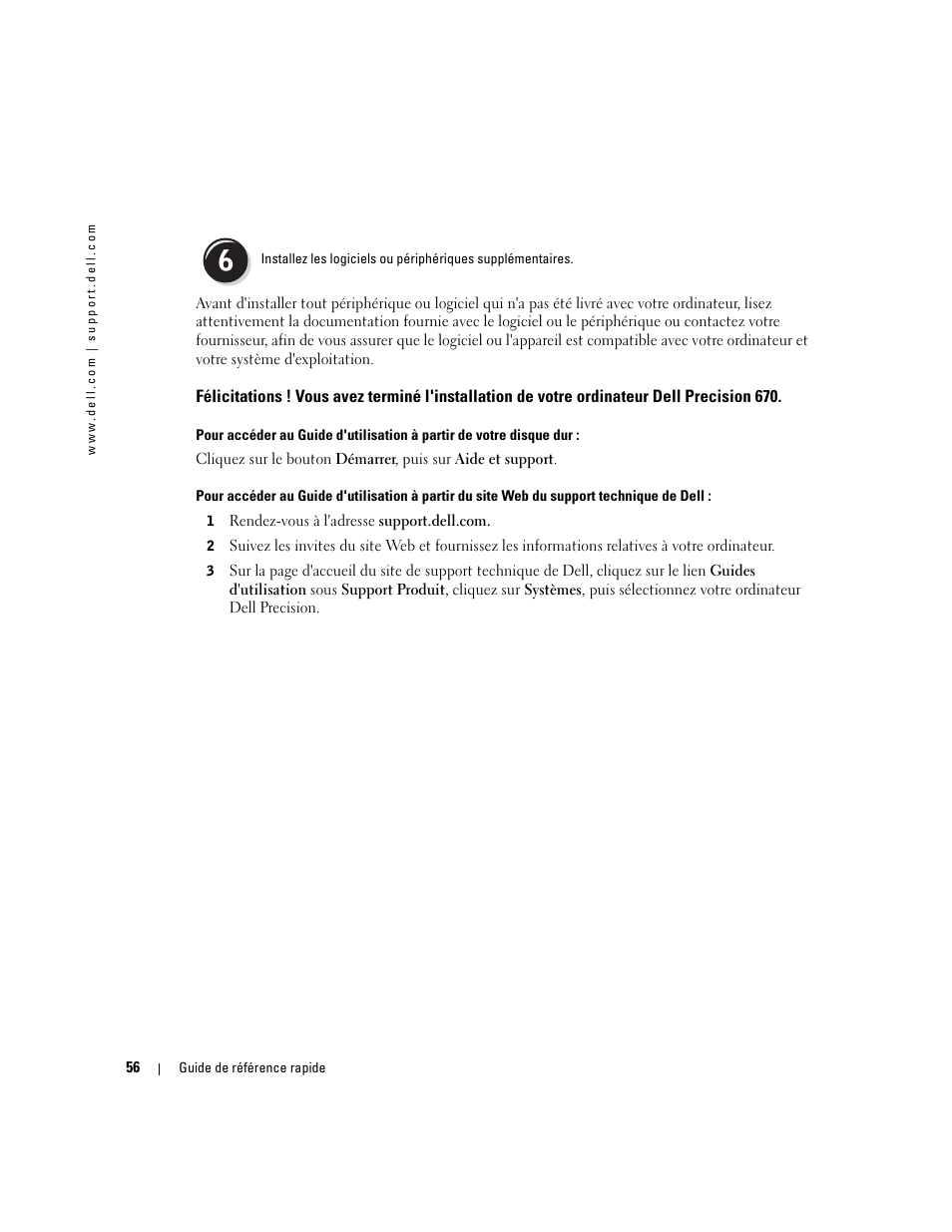 Dell Precision 670 User Manual | Page 56 / 168