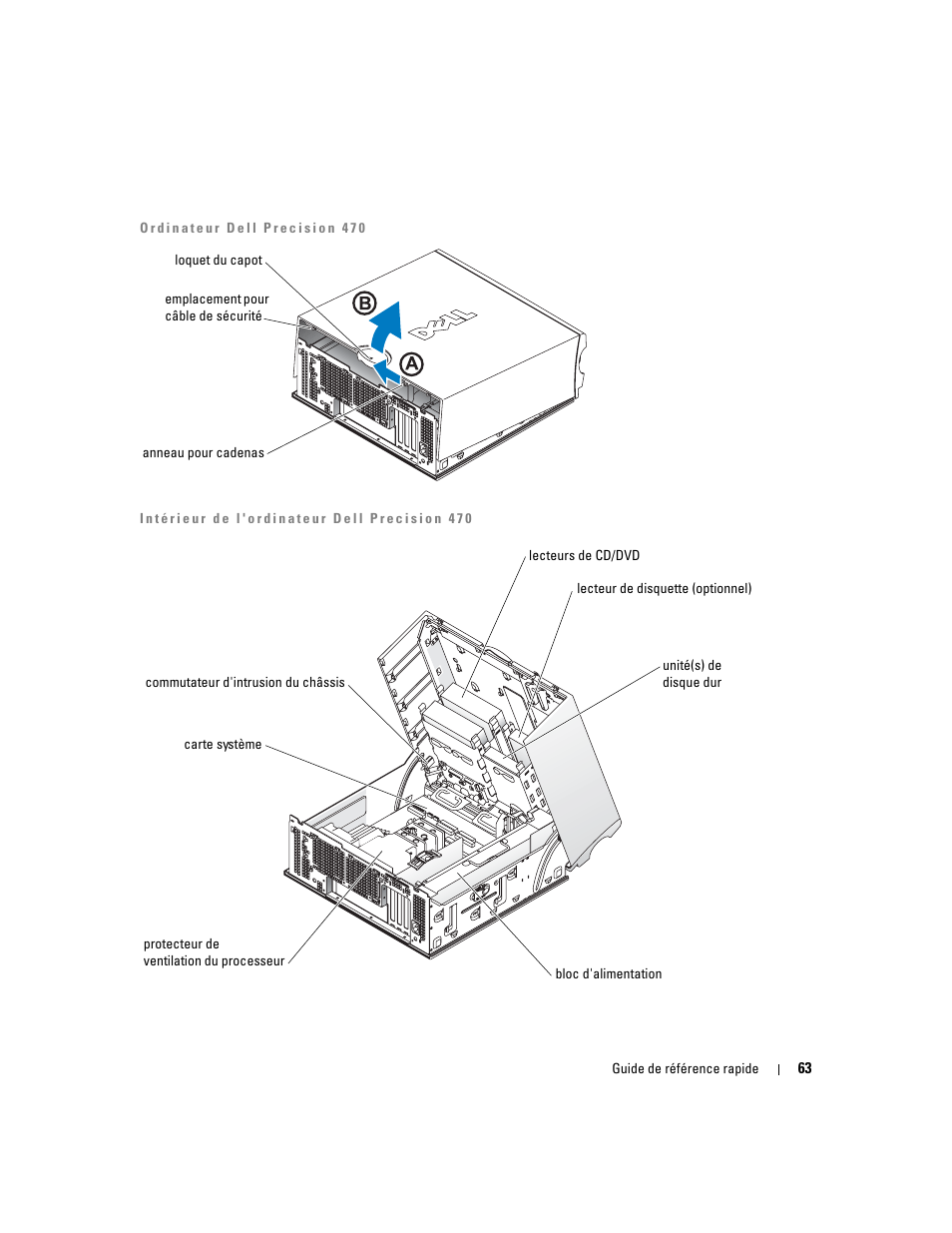 Dell Precision 670 User Manual | Page 63 / 168