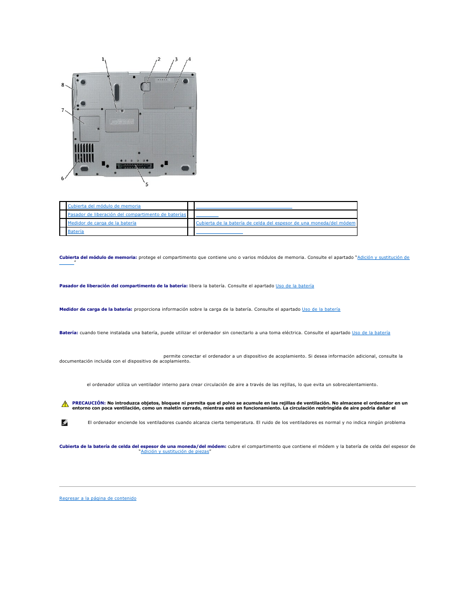 Dell Latitude D610 User Manual | Page 8 / 119