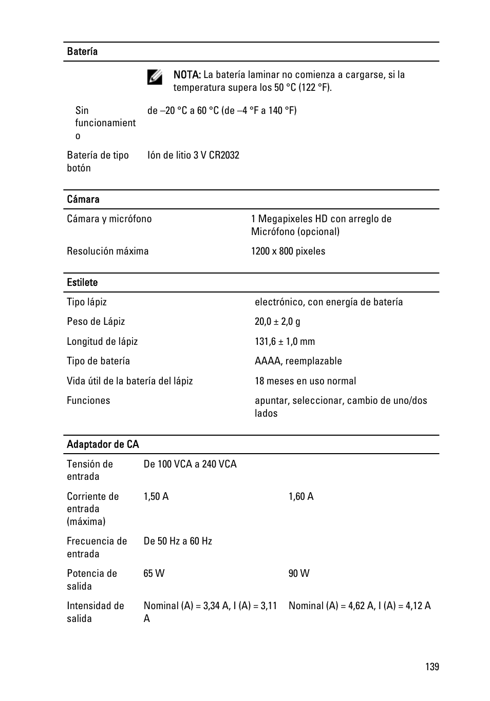 Dell Latitude XT3 (Mid 2011) User Manual | Page 139 / 155