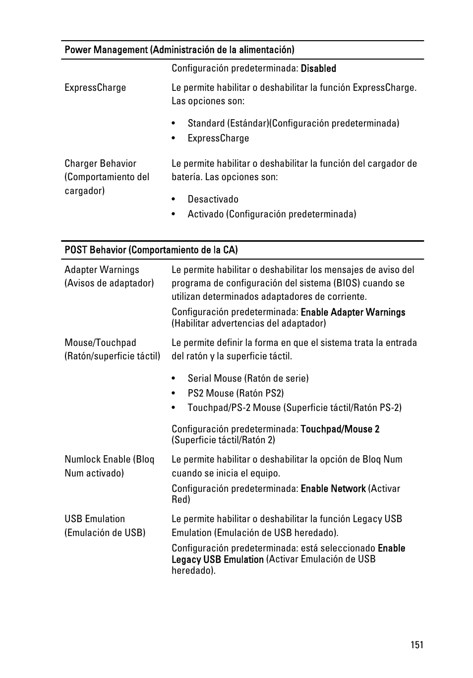 Dell Latitude XT3 (Mid 2011) User Manual | Page 151 / 155