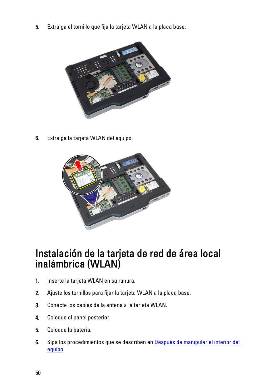 Dell Latitude XT3 (Mid 2011) User Manual | Page 50 / 155