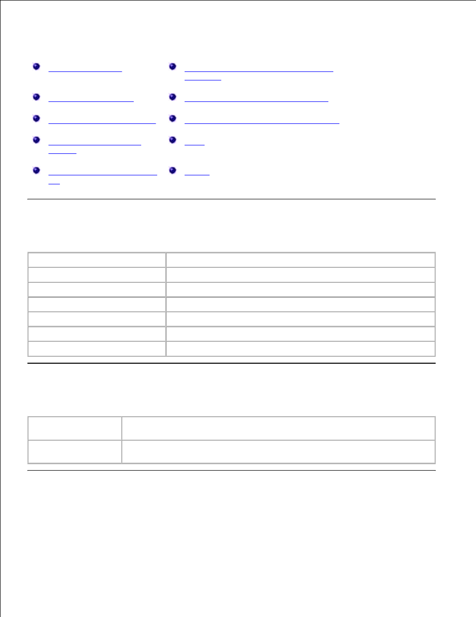 Especificaciones de la impresora, Descripción general, Especificaciones físicas | Especificaciones ambientales, Temperatura/humedad relativa | Dell A960 All In One Personal Printer User Manual | Page 86 / 99