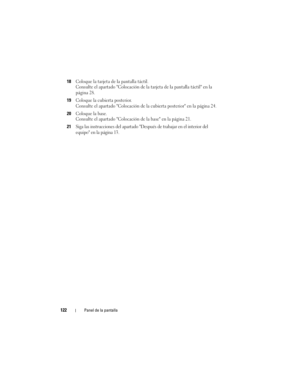 Dell Inspiron One 2330 (Mid 2012) User Manual | Page 122 / 146