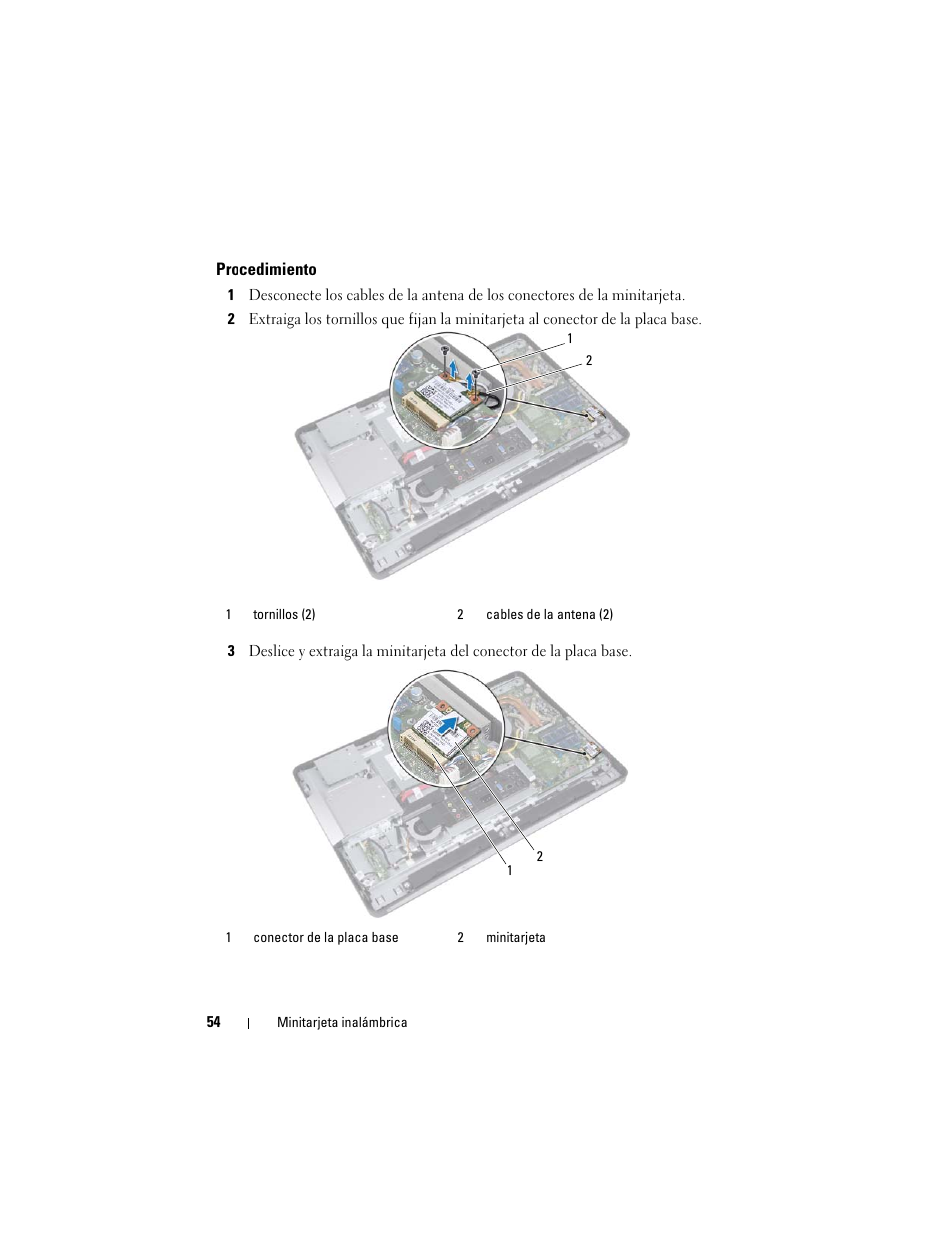 Dell Inspiron One 2330 (Mid 2012) User Manual | Page 54 / 146