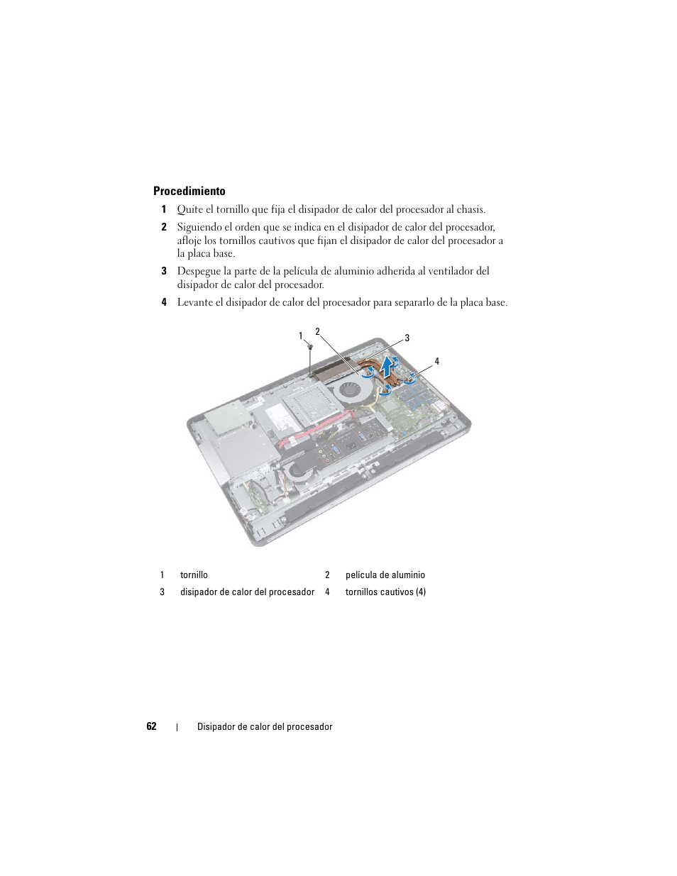Dell Inspiron One 2330 (Mid 2012) User Manual | Page 62 / 146