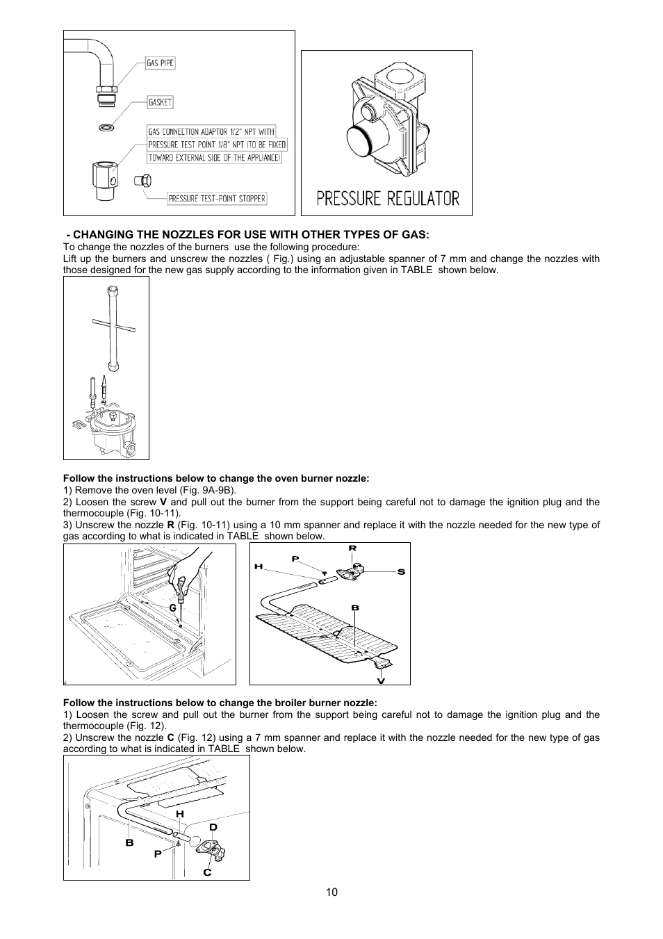 Bertazzoni X365GGVX (X36 5 00 X) User Manual | Page 10 / 26