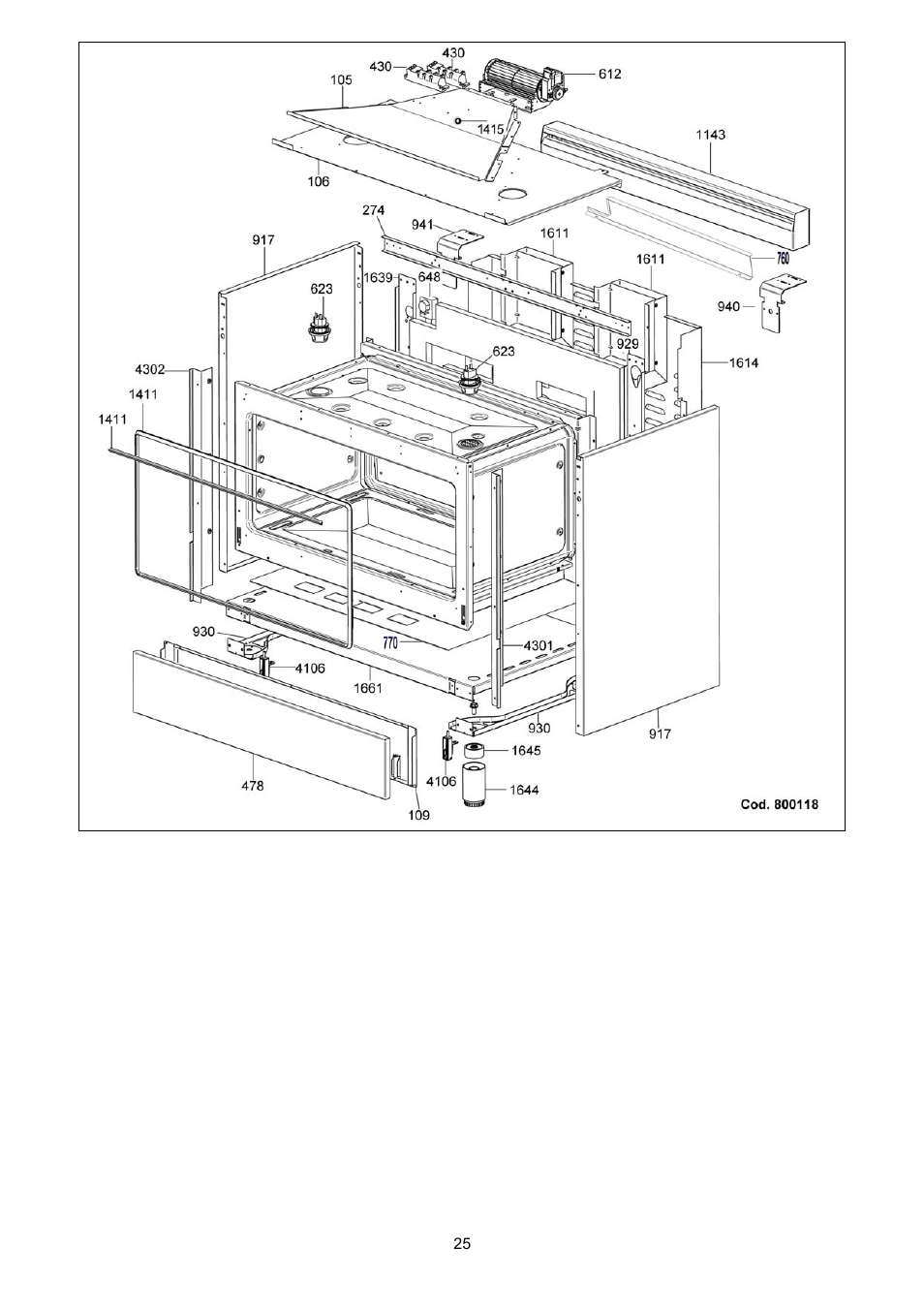 Bertazzoni X365GGVX (X36 5 00 X) User Manual | Page 25 / 26