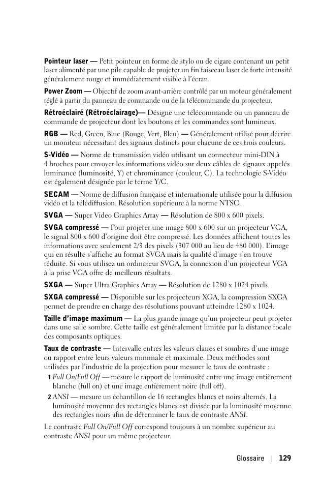 Dell 1100MP User Manual | Page 129 / 278