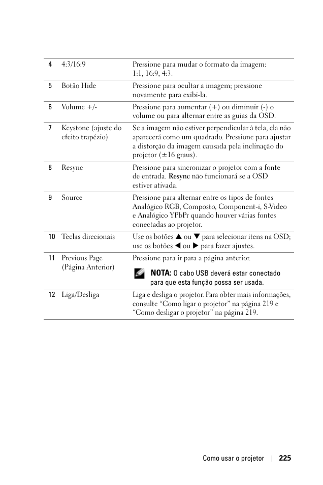 Dell 1100MP User Manual | Page 225 / 278