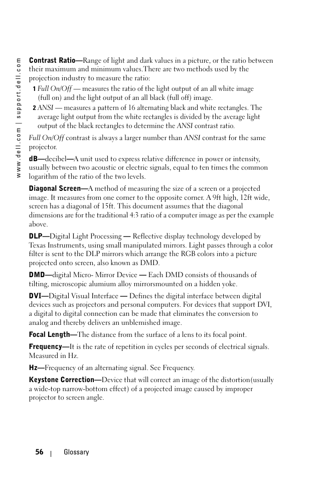 Dell 1100MP User Manual | Page 56 / 278