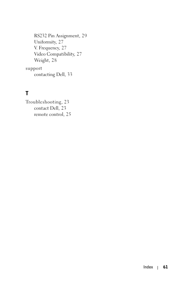 Dell 1100MP User Manual | Page 61 / 278