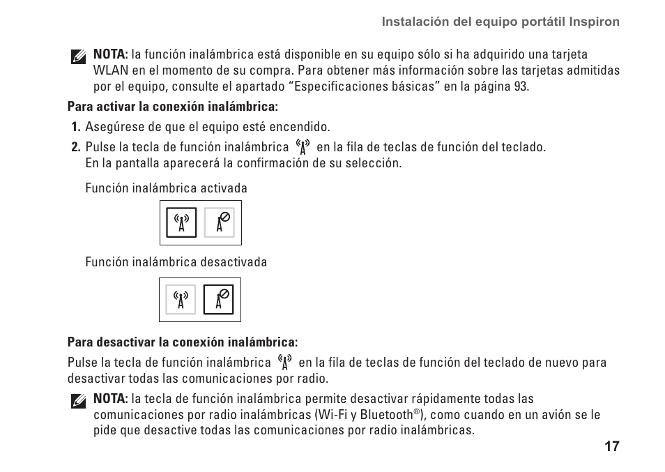 Dell Inspiron 15 (M5010, Early 2010) User Manual | Page 19 / 112