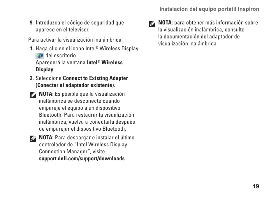 Dell Inspiron 15 (M5010, Early 2010) User Manual | Page 21 / 112