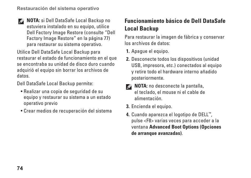 Dell Inspiron 15 (M5010, Early 2010) User Manual | Page 76 / 112